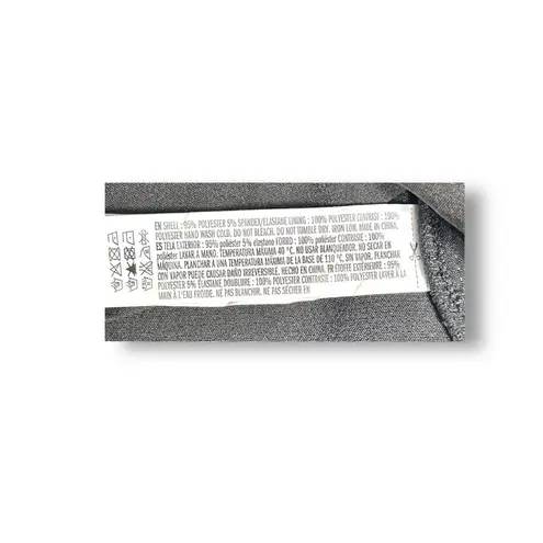 English Factory Anthropologie M Black Lace Up Skort Mini Preppy Whimsigoth Chic