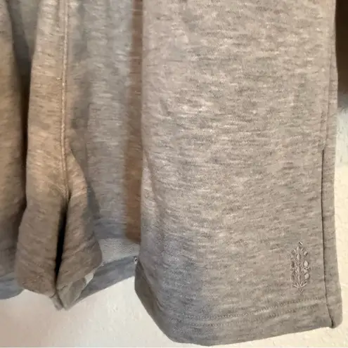 NWOT Free People Movement Such A Flirt One Piece Hooded Romper Heather Grey Size M