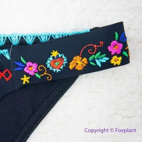 NEW Banana Moon Women's Cuxa Quintana Bikini Bottoms, size 44 Black