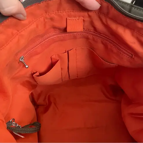 Baggallini Baggalini Tote Bag Purse Personal Item Carry On Travel Pockets Olive Green