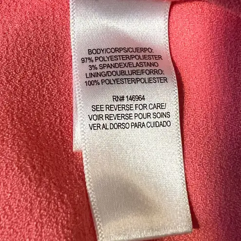 Julia Jordan Knot-Neck Tulip-Hem Cocktail Chic Midi Dress Size 6 NWT