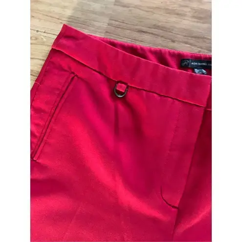 Adrianna Papell Andrianna papell red dress pants size 8