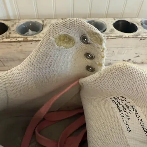 Yru holographic pink cloud qozmo sneaker platforms Size 10 Pink Star Clouds Rave