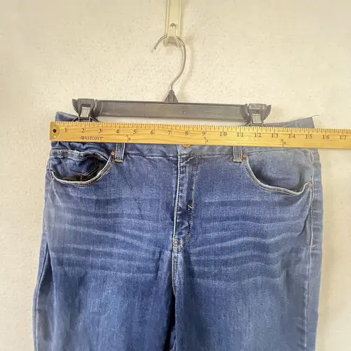 Sincerely Jules Flare Leg Jeans Sz 13/31 Dark Wash High Rise Blue Women’s