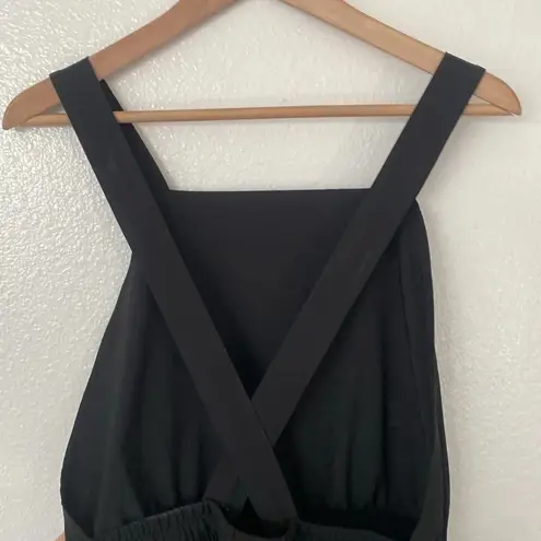 ALBION FIT Albion XS Tall Black Classic Overall Jumpsuit