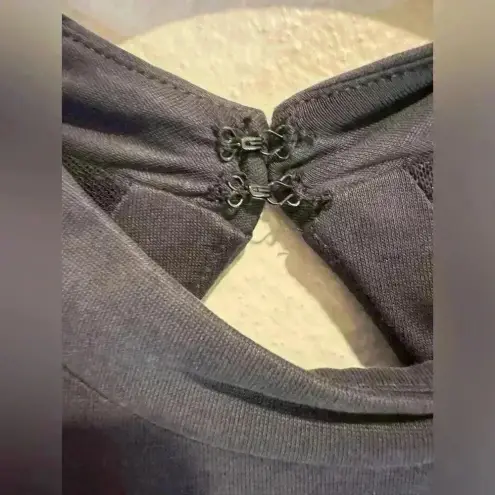  Silence + Noise Violetta Cupro‎ Mock Neck Mini Dress Size S