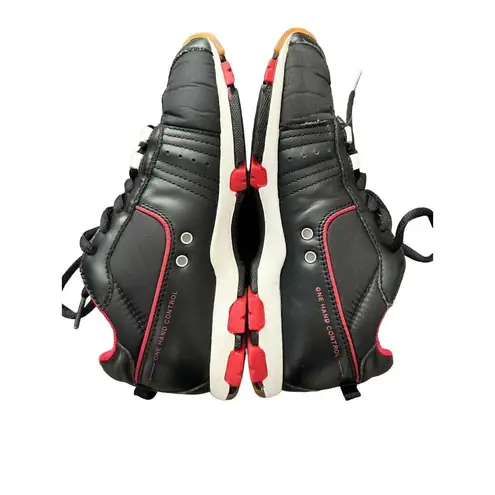 Diesel Designer Shoes, PSYKE Model, Black Leather Sneakers Size 6 Women