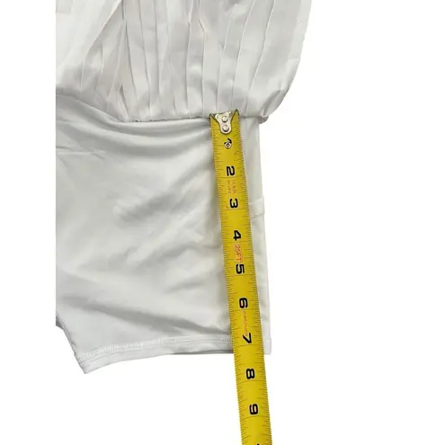 Alo Yoga Grand Slam Tennis Skirt White Size XXS Black