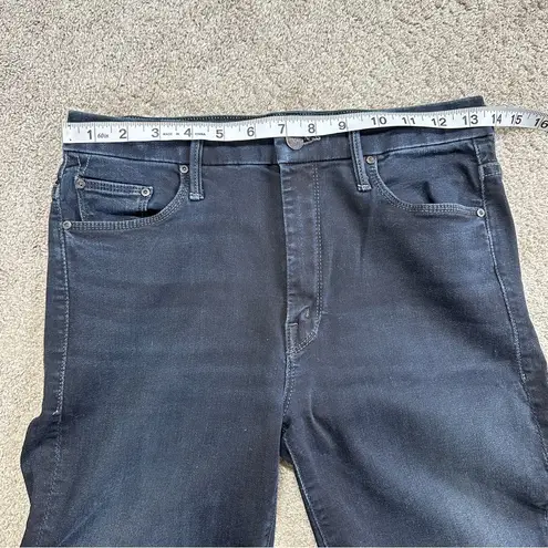 Mother Women’s High Waisted Looker Ankle Fray Jeans Wash Last Call Size 27 Blue