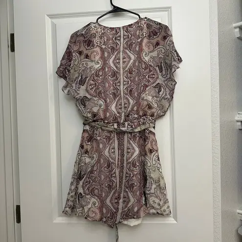Hale Bob  Los Angeles Catena Georgette Dress Size Medium