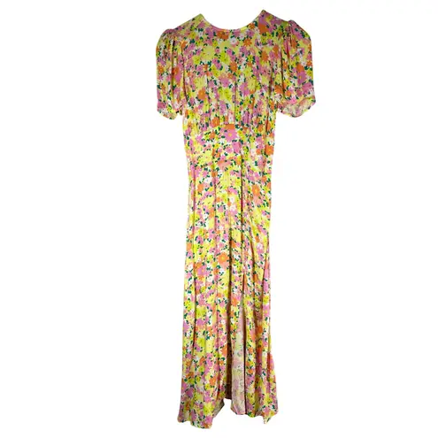 AFRM Jamie Open Back Midi Floral Dress Size Small