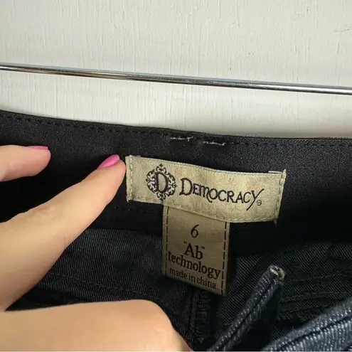 Democracy Ab Technology Dark Wash Skinny Jeans Sz 6