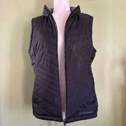 Free Country Black Reversible Vest