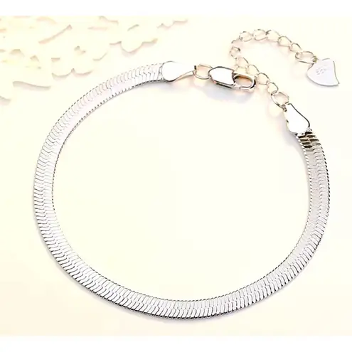 Boutique Silver‎ Anklet, Ankle Snake Chain Anklet | 925 Sterling Silver