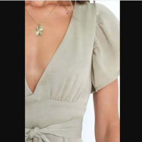 Petal and Pup Orin Olive Green Jumpsuit 4