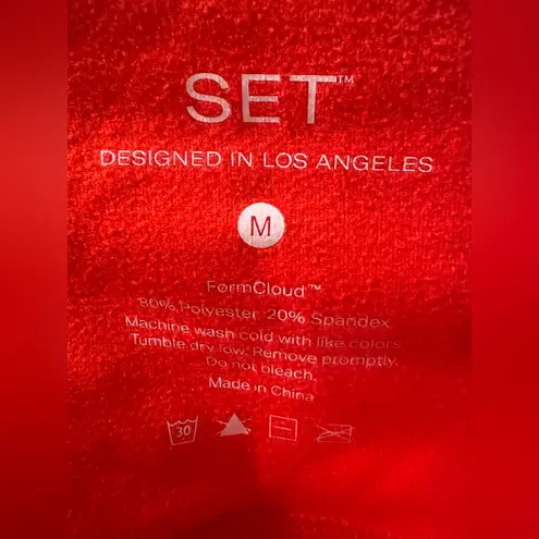 Set Active Red SET Legging - Image 7