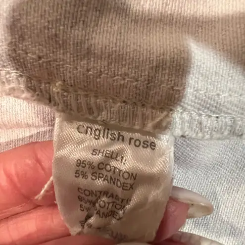 English Rose Floral Studded Jacket Size Small NWOT