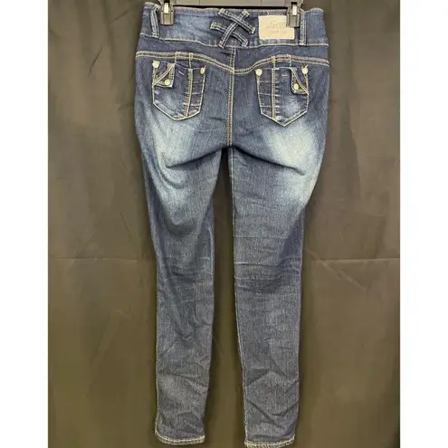 Silver Diva Women's Blue Pants/Skinny Jeans Size 7 SKU 5128