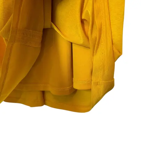 House of Harlow 1960 Ruched Maxi Skirt Gold Yellow, size Medium Yellow