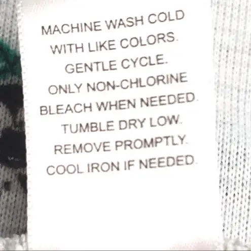 Jaclyn Smith Jaclyn Intimates Shamrock and Bulldog Pajama Pants Gray Size Small