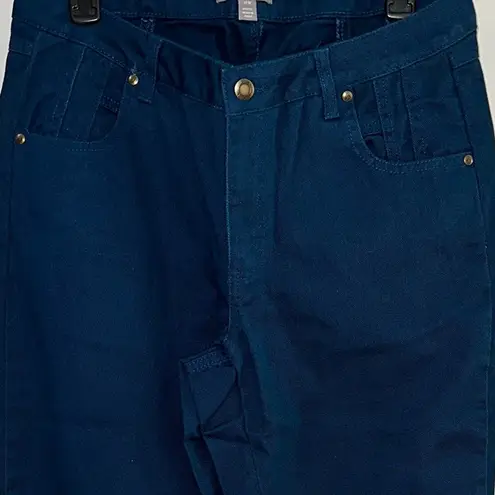 Jessica London Dark Teal Blue Jeans Size 12W Petite