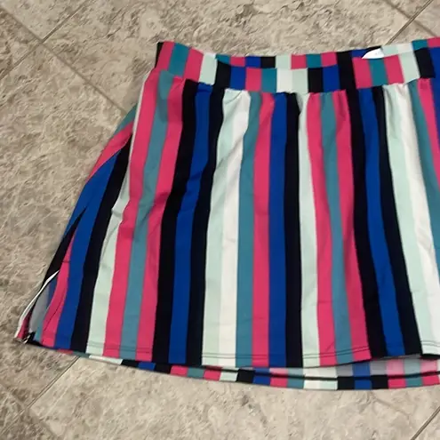 Cacique  Swim Striped Swim Skirt Bottom