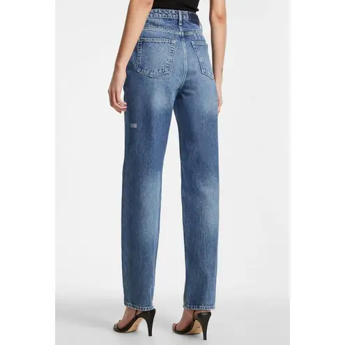 Ksubi Playback Jeans Kosmic Blue European Rigid Denim Relaxed High Waist NWT