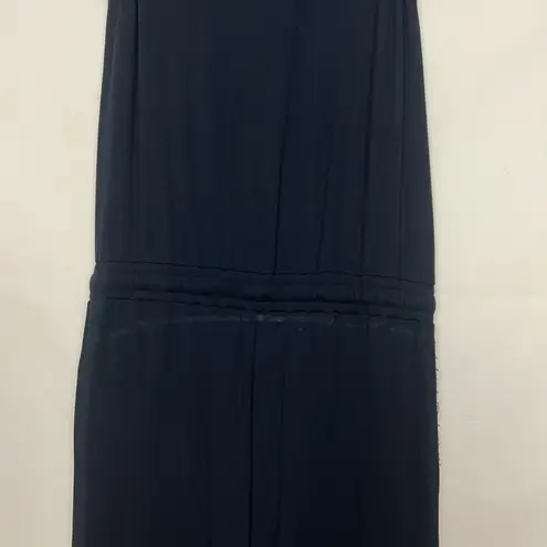 Daily Ritual Sleeveless Cropped Wide Leg Black Jumpsuit Size Medium