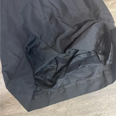 Per Se  Black Midi Dress with Embellished Neckline - Image 10