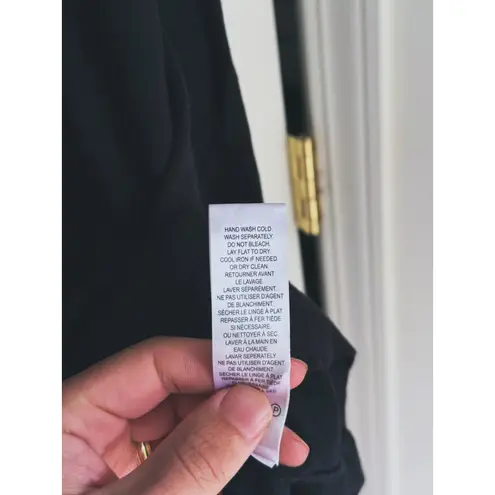 Splendid  Supersoft Bliss Crewneck Pullover Sweater Black XS Cozy Lounge Fall