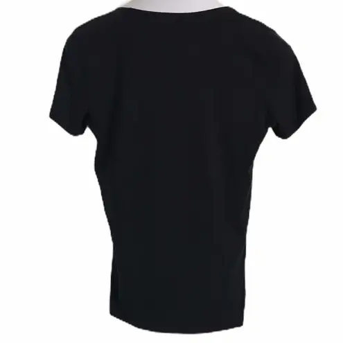 Catherine Malandrino Short Sleeve Tee Black XS