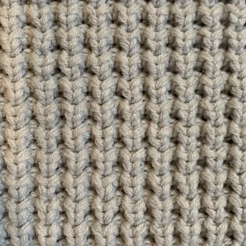 Lands' End Lands’ End chunky waffle stitch split turtleneck tunic sweater 1X