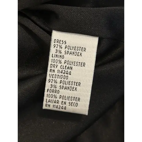 Willow Glenn Women Dress Black 4P Cap Sleeve Rushed Clueless Preppy Academia