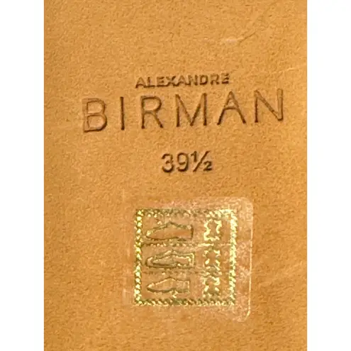 Alexandre Birman NIB Clarita Woven Leather Flat Sandals in White Size 39.5