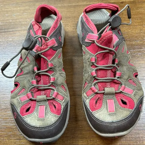 Merrell All Out Blaze Sieve Women’s Size 6.5 Brown Sugar Red Sandals