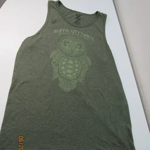 Austin City Limits Music Festival Tank Top Green Own Womens XL 2017