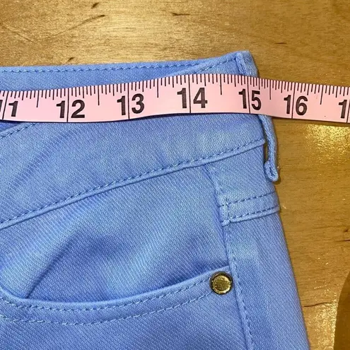 J. McLaughlin Lexi Womens Stretch Slim Fit Mid Rise Denim Jeans Cool Blue Size 6