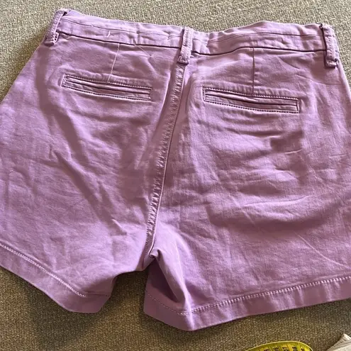 sts blue NWOT PURPLE STITCH FIX  PALMER HIGH RISE TROUSER SHORTS 28