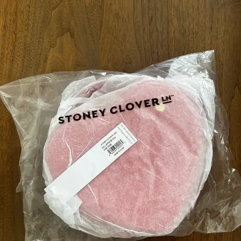 Stoney Clover Lane NWT STONE CLOVER LN Heart Shaped Red Faux Patent Crossbody Bag