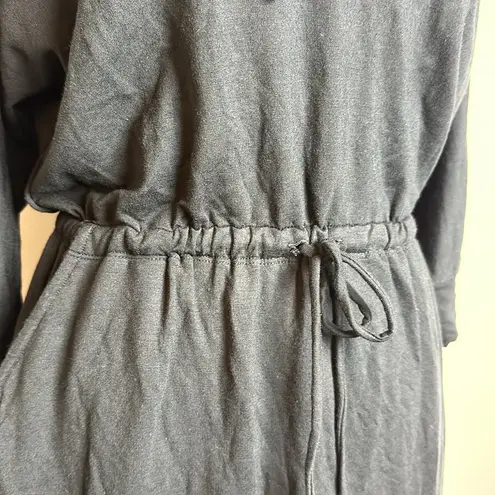 Bordeaux NWT Anthropologie Hooded 3/4 Sleeve Mini Dress