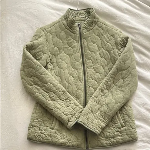 Market & Spruce Olive Quilted Jacket