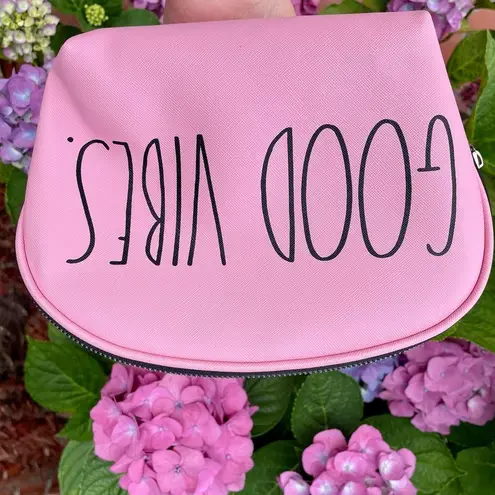 Rae Dunn Pink Cosmetic Bag