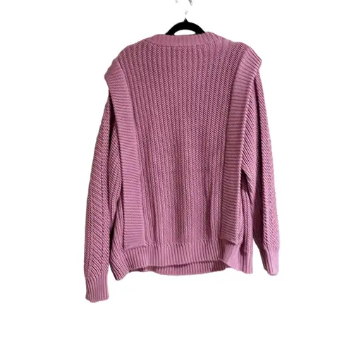 English Factory NWT Women's Knitted Sweater In Dusty Rose 3X