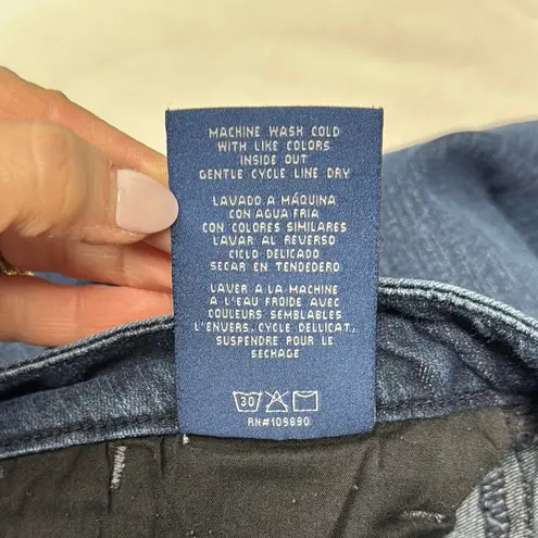 Seven7 Blue Flare Jeans Size 14 Denim Stretch Dressy Jeans Bohemian Plus Size