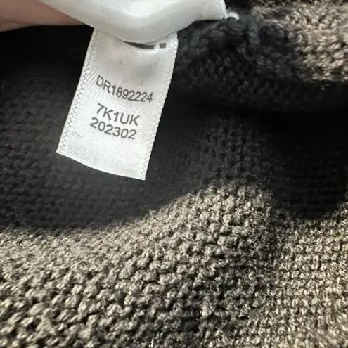 Daily Ritual Womens Knit Sweater M Black Long Sleeve Pullover Preppy Casual Size M