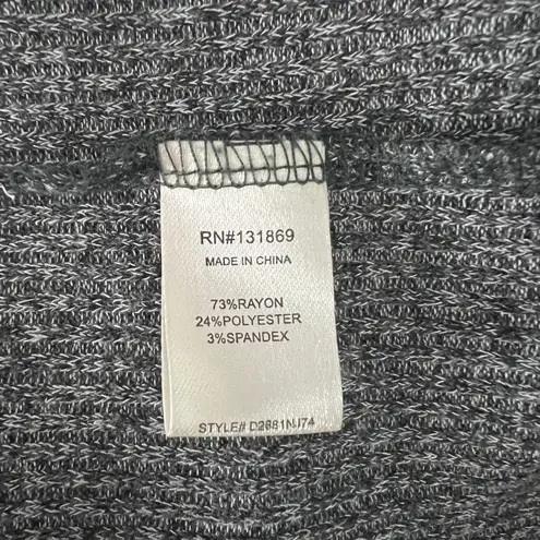 Arizona Jeans Arizona Heathered Gray Pullover Knit Dress Size Small