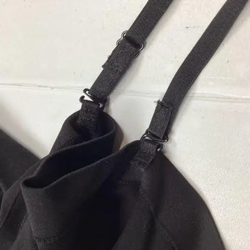 Rhonda Shear Seamless Smoothing Black Bodysuit XL