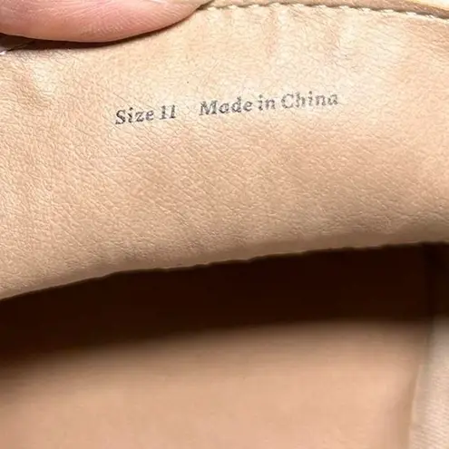 Dulce Vita Chunky Academia preppy lug sole Elias Dune Suede almond Toe Loafer 11 Tan