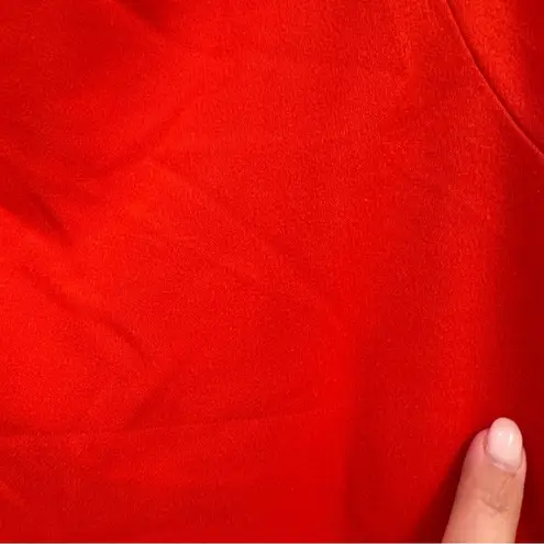 Katie May Twirl Gown Square Neckline Midi Length Dress w/ Tags Red Medium