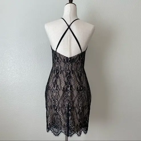 Bobi Black Sleeveless Lacy C1 Dress